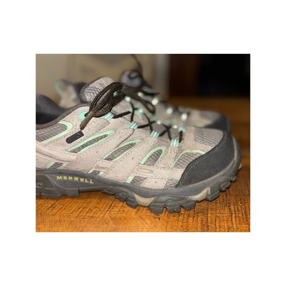 Womens‎ Merrell Moab 2 Waterproof Outdoor Hiking Shoes Great Tread Size 9 - Picture 4 of 10